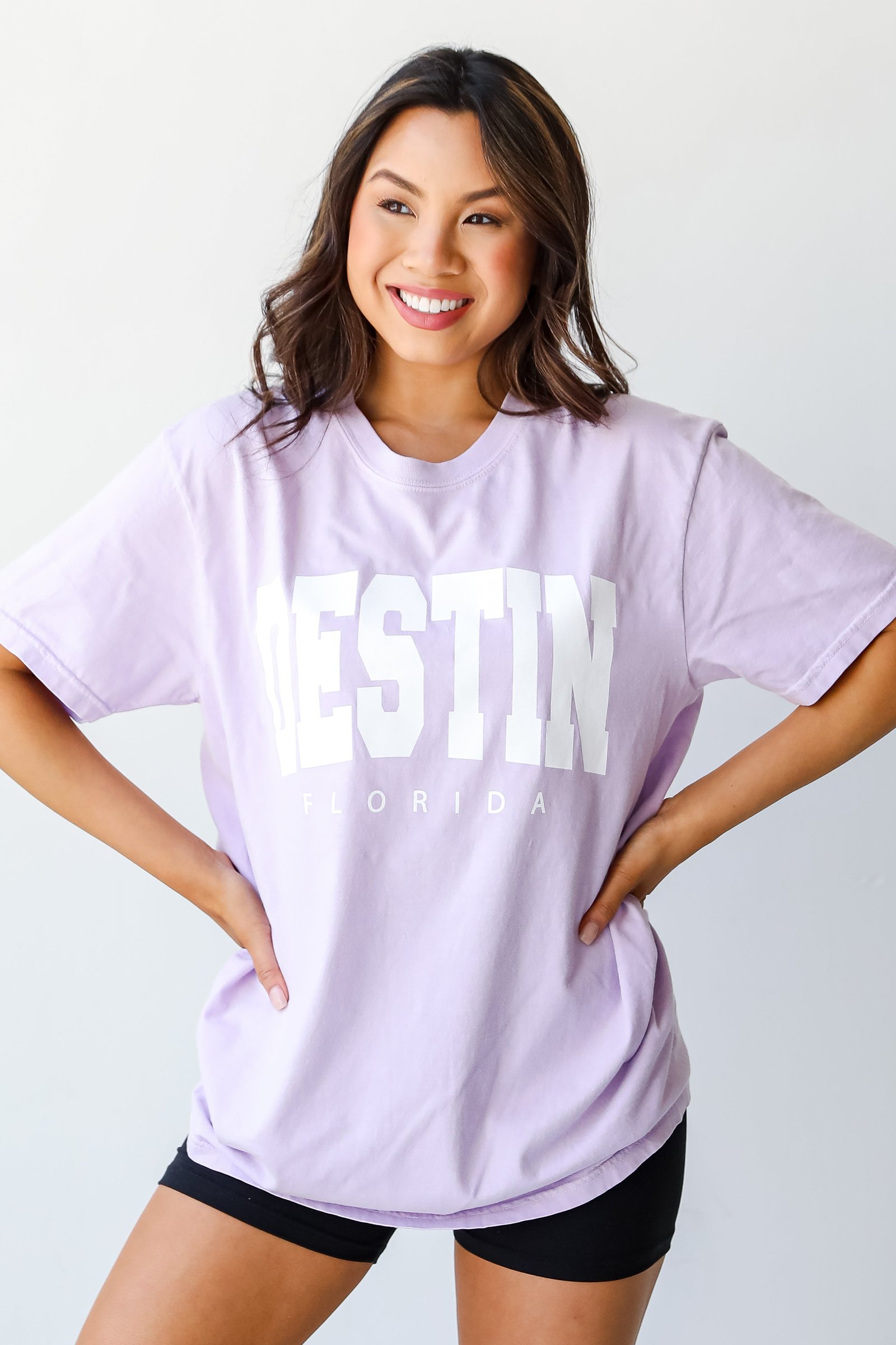 Lilac Destin Florida Tee PC8